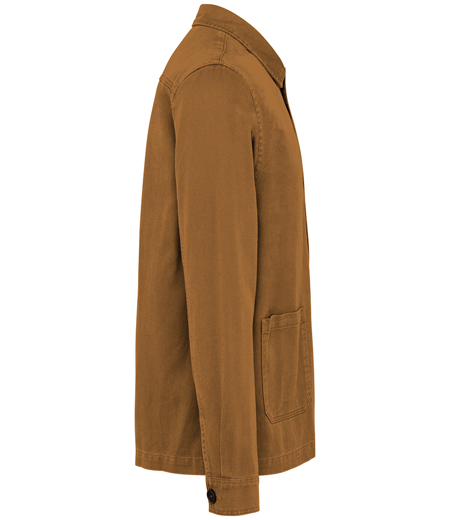 faded worker jacket