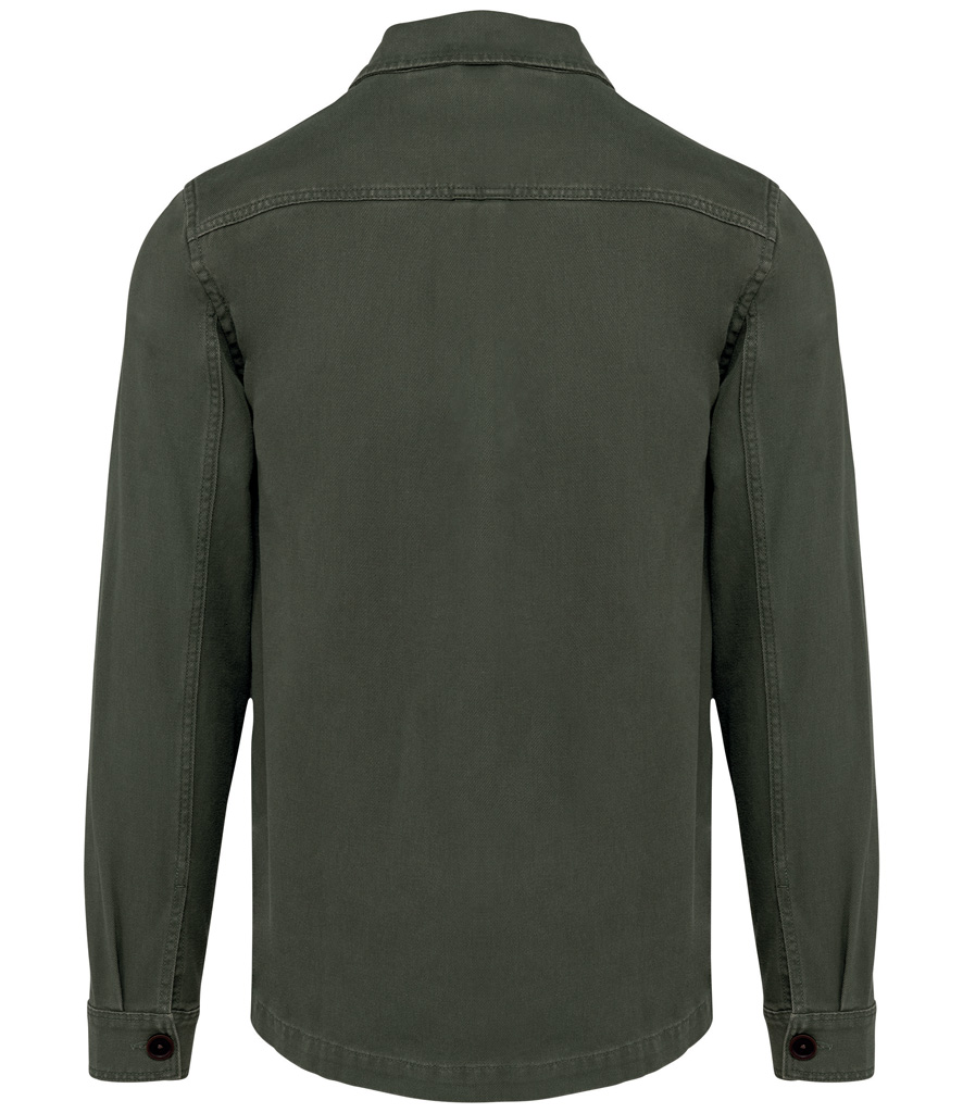 faded worker jacket